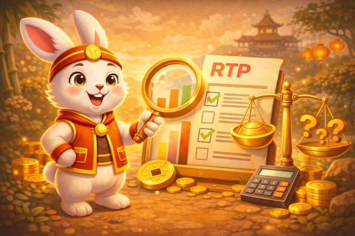 Ilustração sobre RTP e análise do Fortune Rabbit